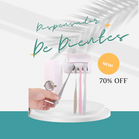Dispensador pasta de dientes